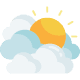 Mostly Sunny, Partly Cloudy