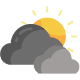 Mostly Cloudy, Brief Sunny Spells